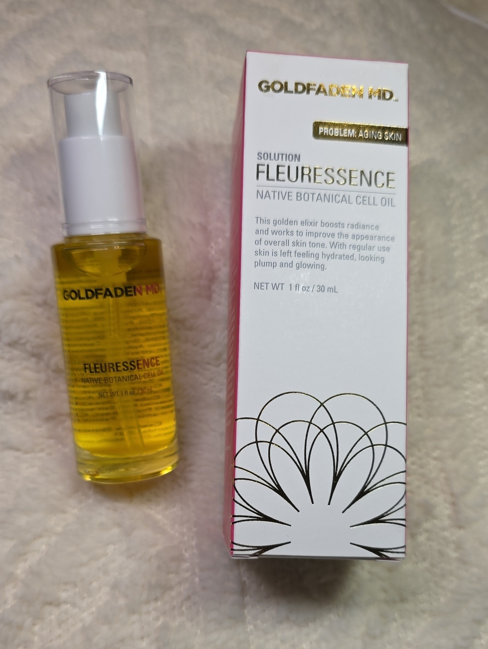 Goldfaden MD Fleuressence Native Botanical Cell Oil — Yellow Facial Oil
